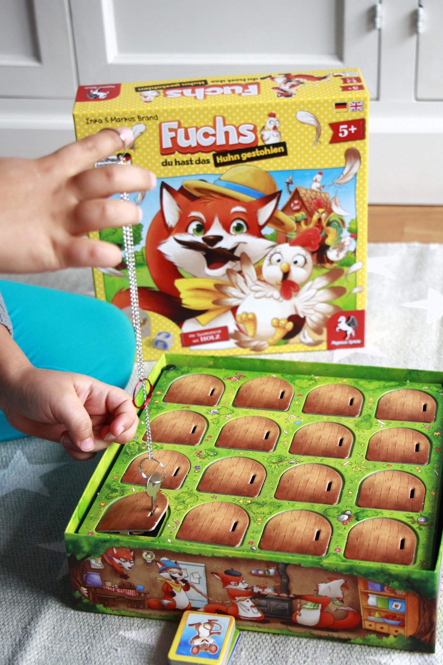 Spieletipp für Kinder Fuchs du hast das Huhn gestohlen von Pegasus