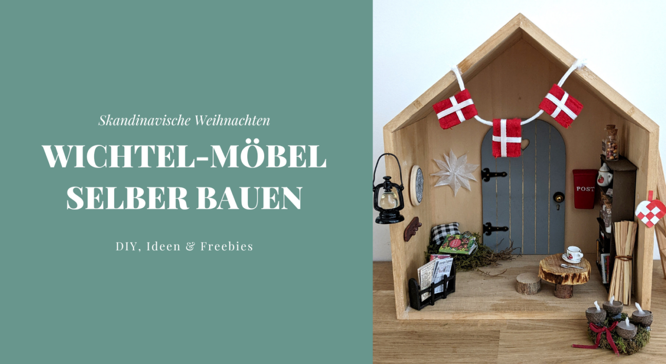 DIY Wichtel Zubehör und Wichtel Möbel basteln Lavendelblog