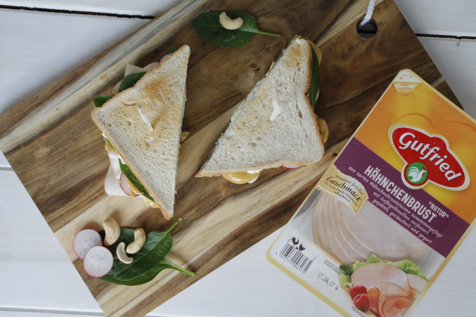 Sandwich-Rezept mit Hähnchenbrust - Lavendelblog