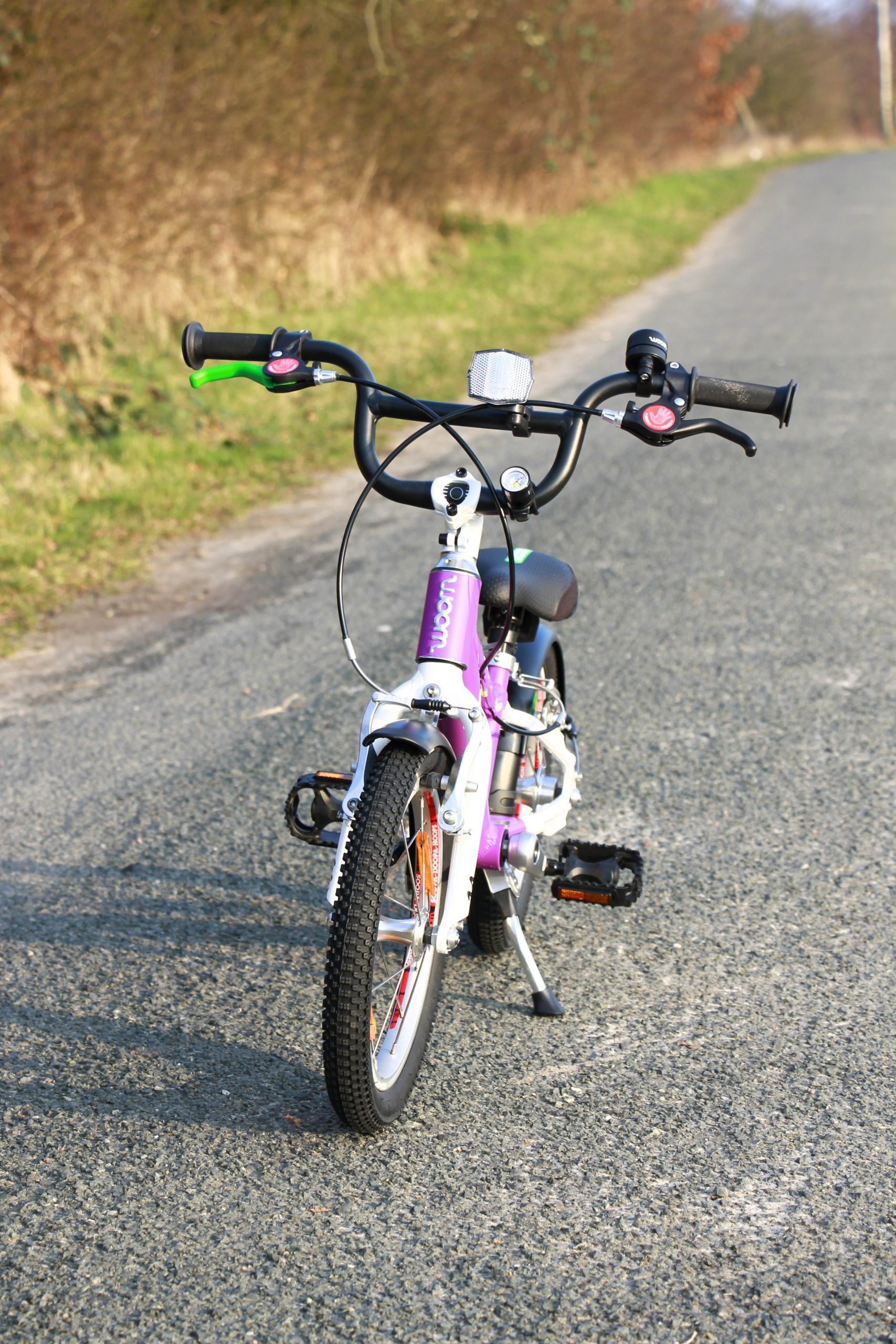 Radfahren lernen Tipps und das Kinderfahrrad woom 2 Test