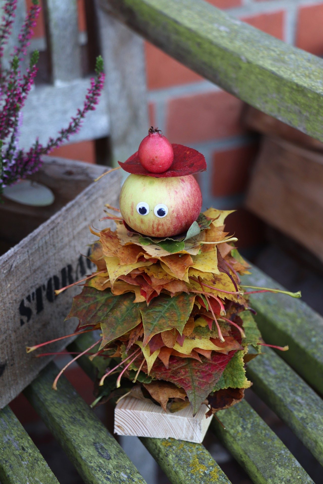 Herbstdeko Garten Lavendelblog