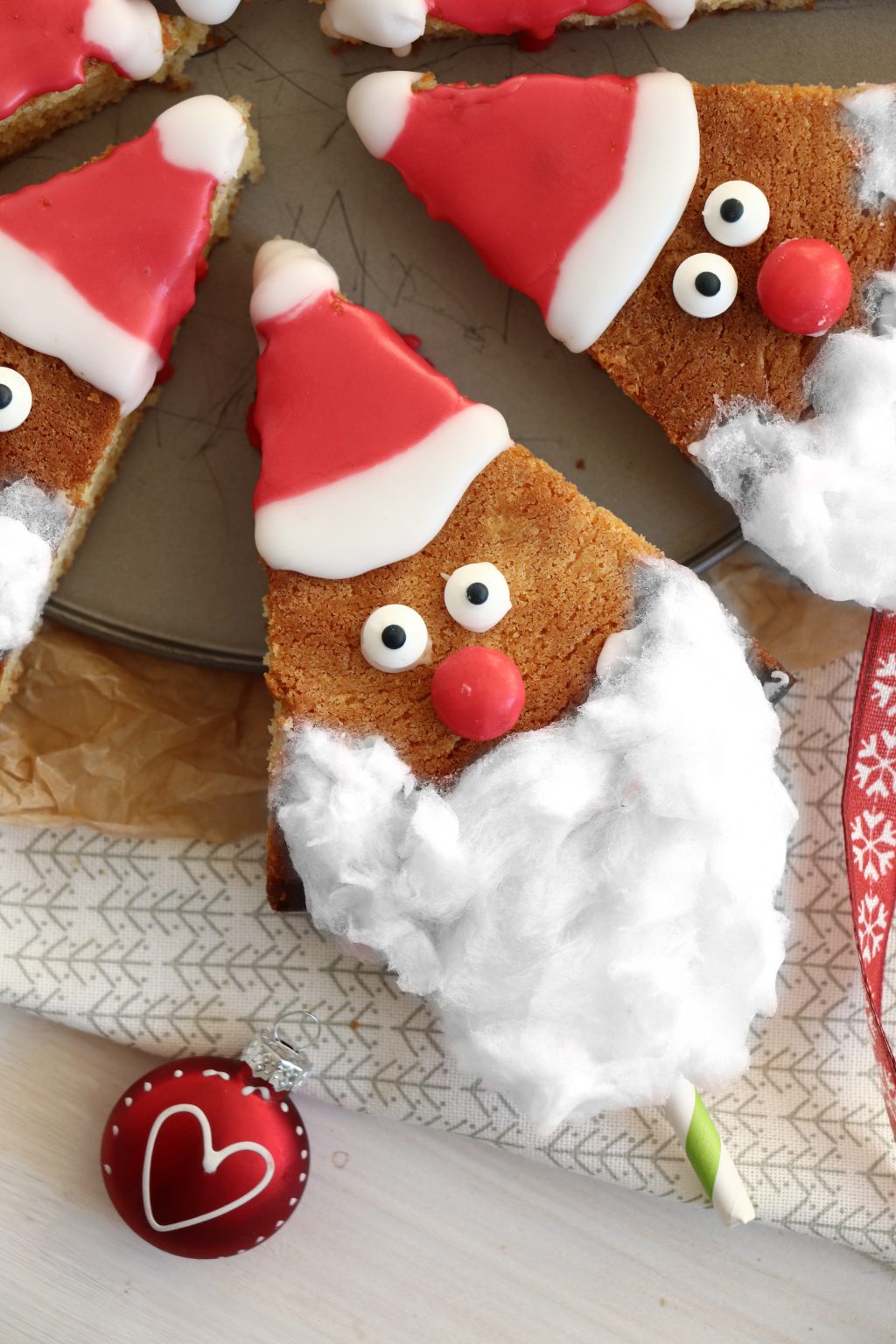 Rezept: Weihnachtsmann-Kuchen backen zum Nikolaus - Lavendelblog