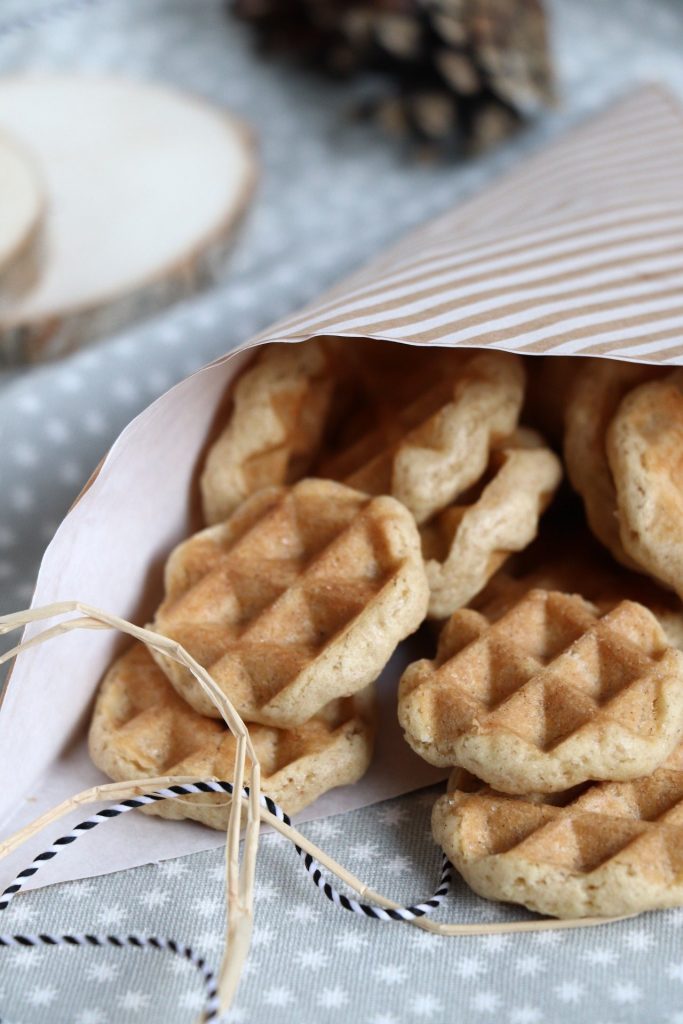 Rezept: Waffelkekse mit Zimt - Lavendelblog