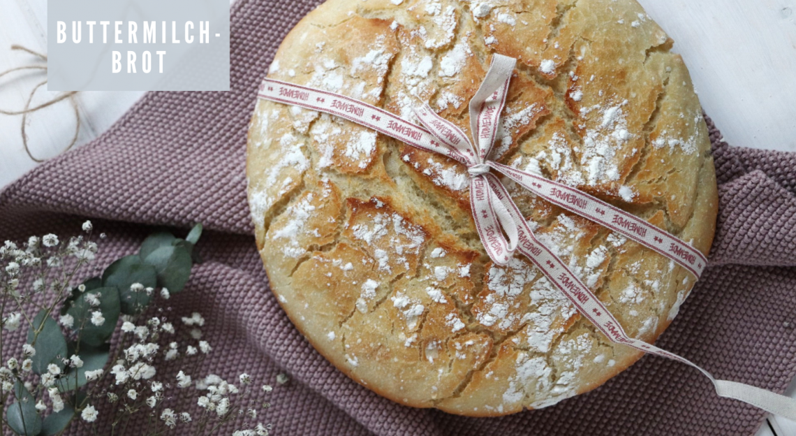 Rezept: Buttermilchbrot backen - Lavendelblog