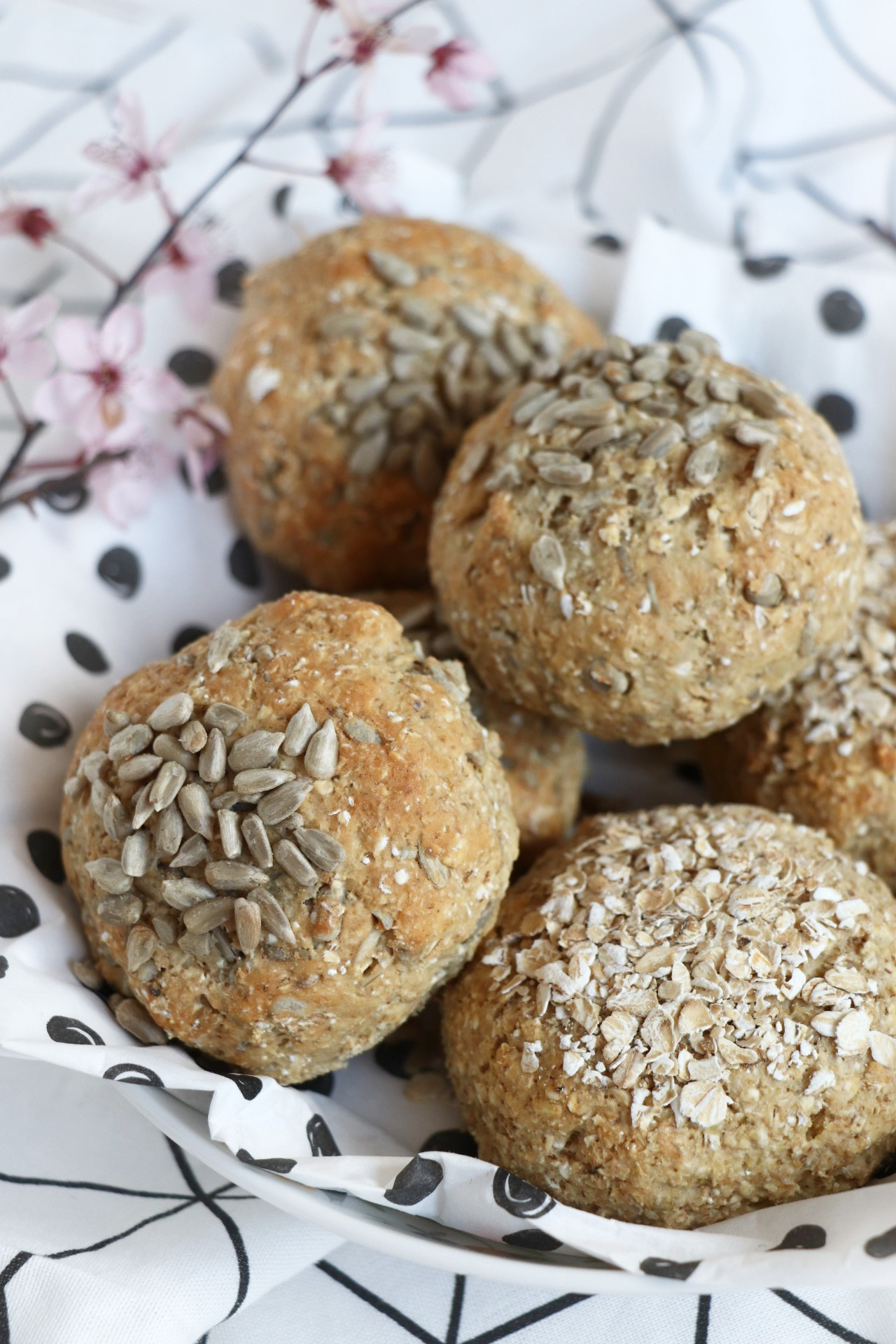 Rezept Brötchen ohne Hefe backen - Lavendelblog