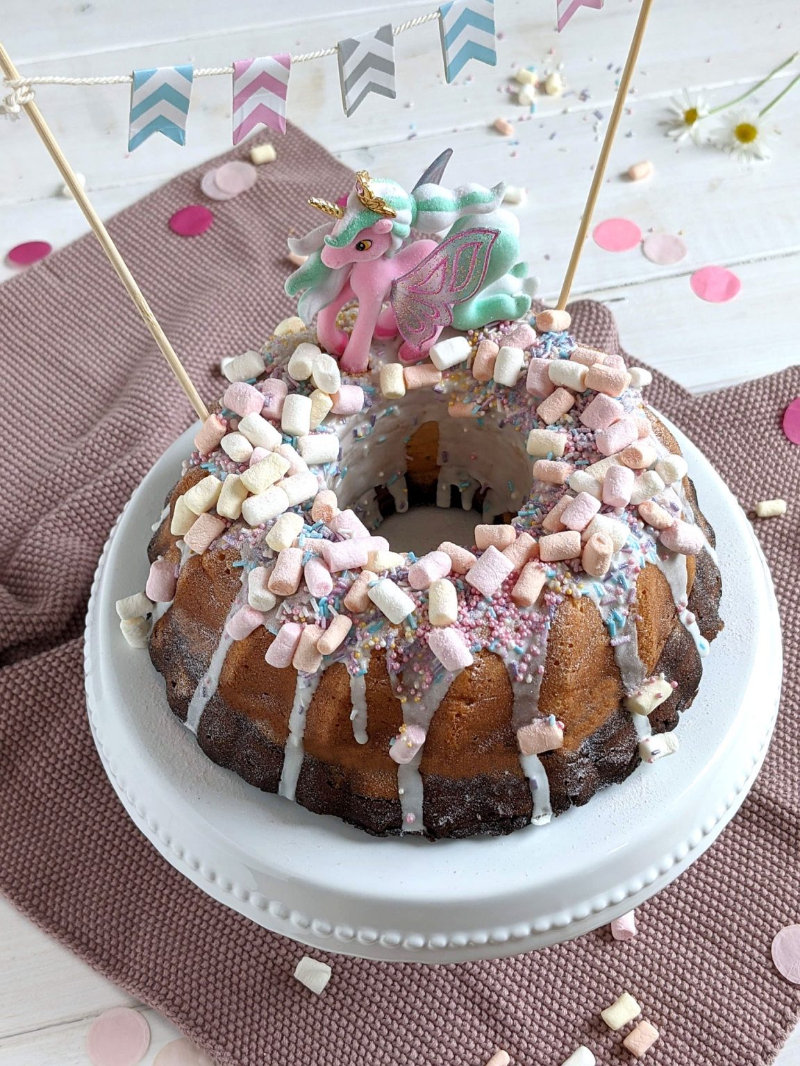 Rezept: Feen-Kuchen backen für einen Elfen-Geburtstag - Lavendelblog