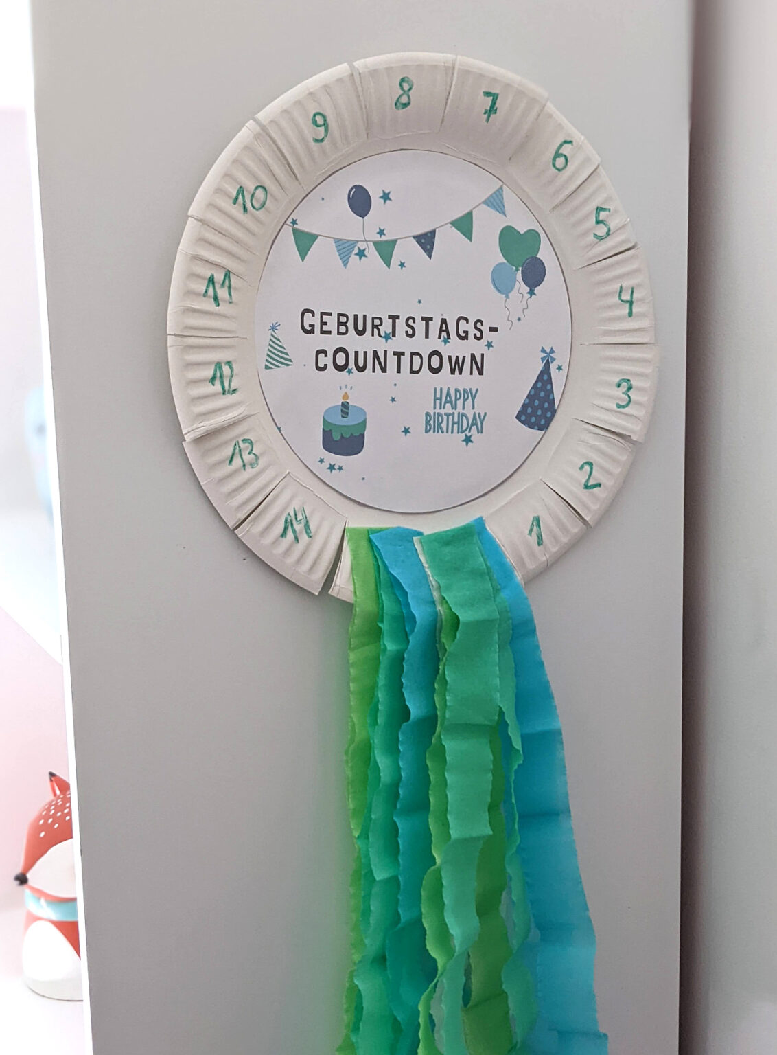 DIY: Geburtstagscountdown basteln (inkl. Freebie) - Lavendelblog