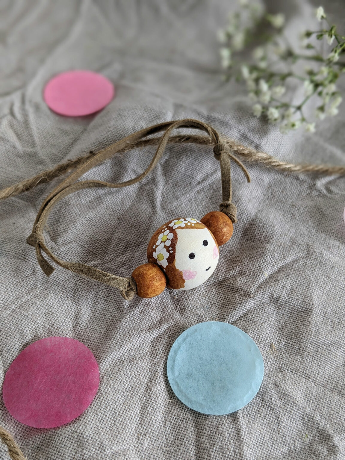 Diy Holzkugel Armbänder Basteln Für Kinder Lavendelblog 6848