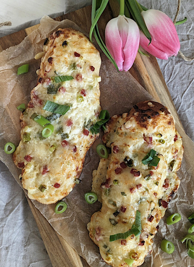 Schnelles Rezept Laugen Flammkuchen Selber Machen Lavendelblog