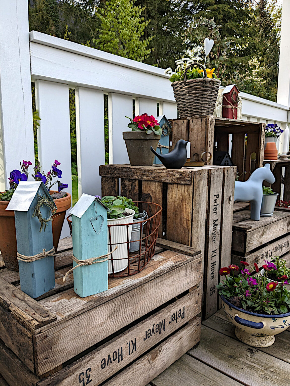 Garten Diy Dekohaus Aus Holz Basteln Lavendelblog