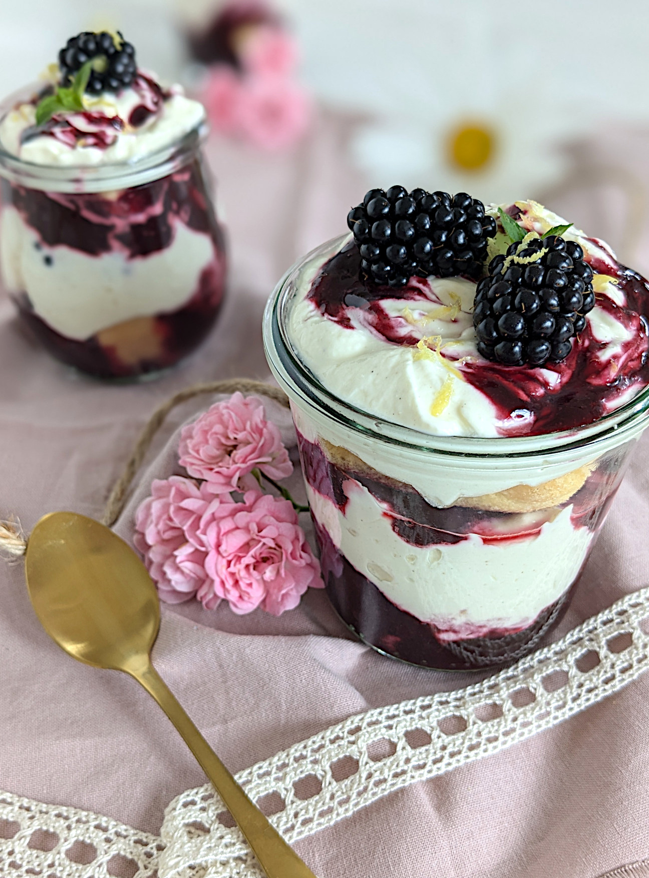 Brombeeren-Tiramisu Rezept