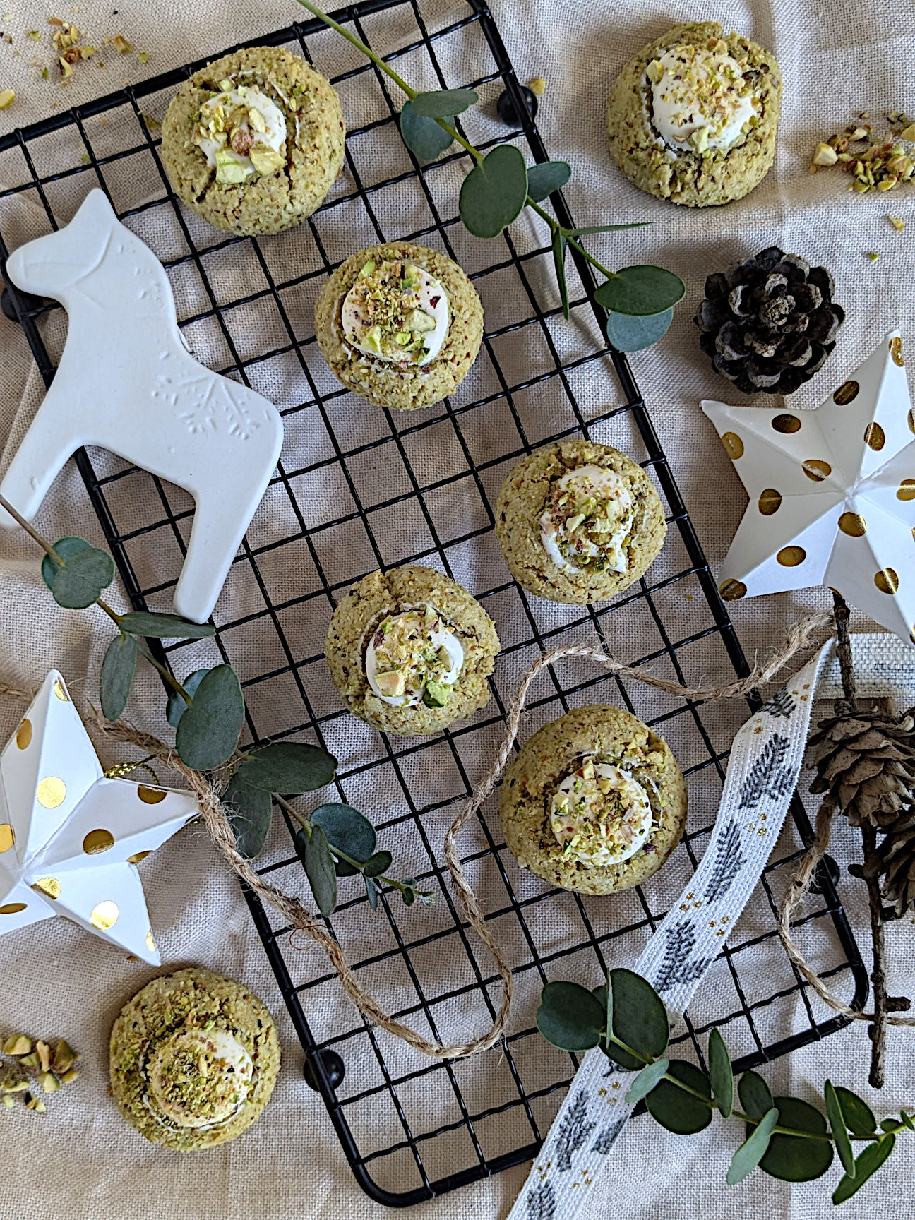 Pistazien Plätzchen schnelles Rezept